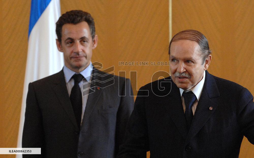 Nicolas Sarkozy on official visit in Algeria - Day 2