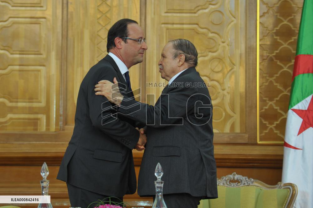 President Hollande Dr Honoris Causa Of Tlemcen University