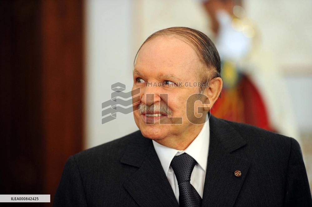 Emir of Qatar Official Visit - Algiers