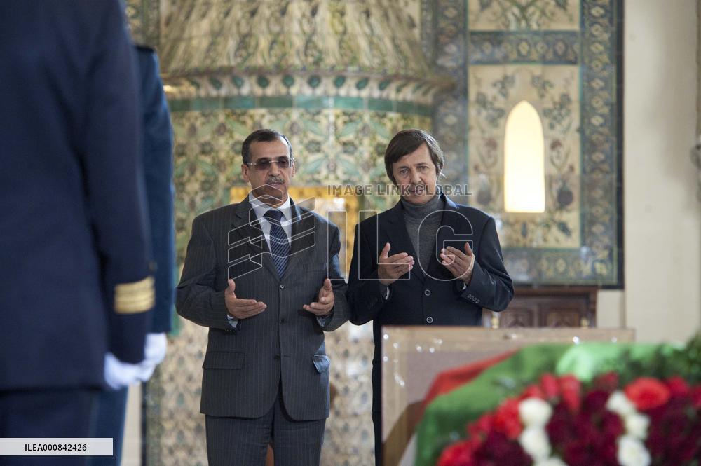 Funeral Of Algeria's Former Head Of State Ali Kafi - Algiers