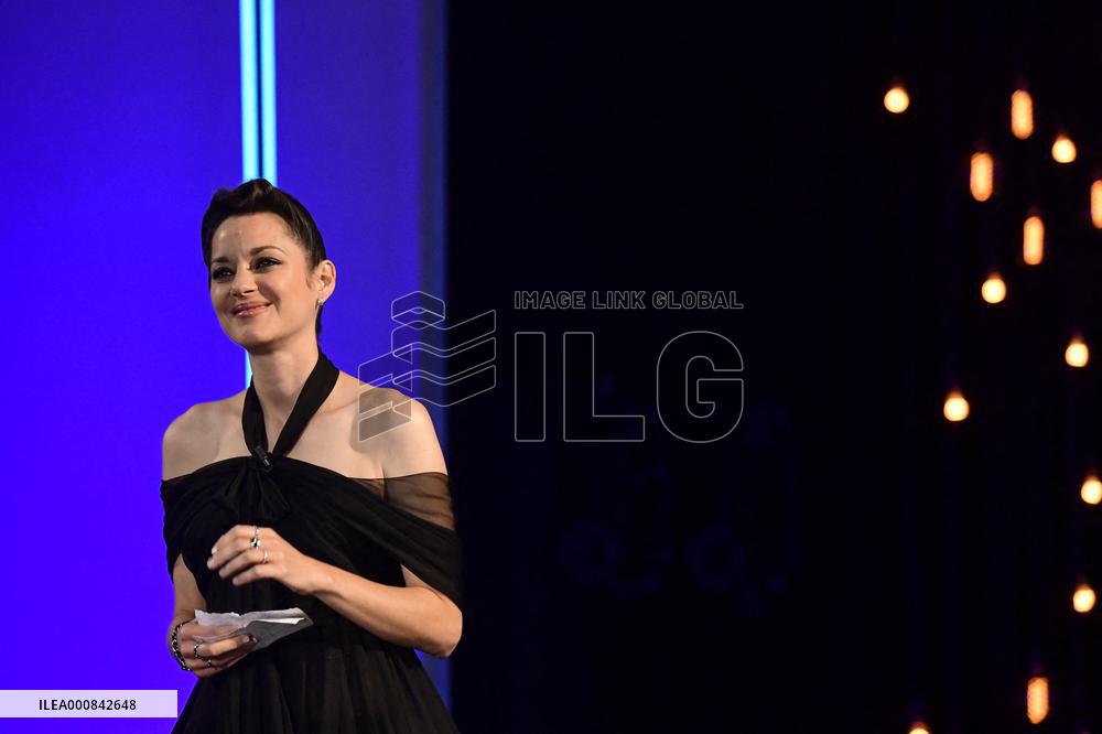 San Sebastian Film Festival - Marion Cotillard receives Donostia Award