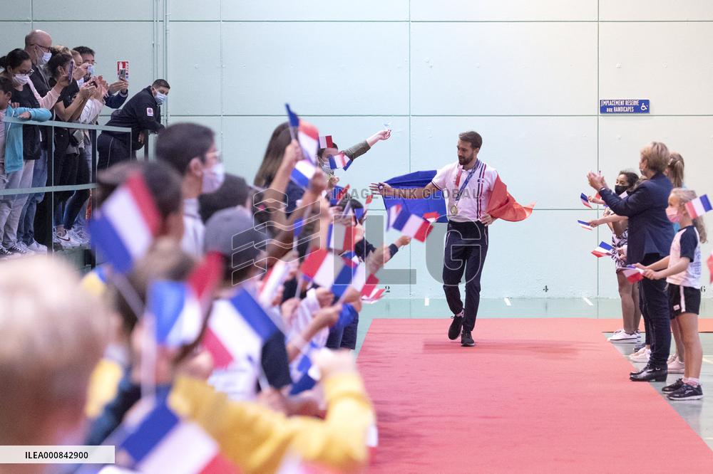 French Olympic Athletes Ceremony