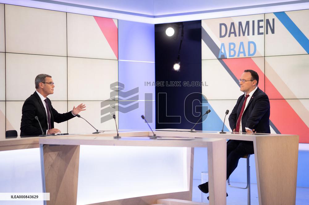 Damien Abad On Dimanche En Politique - Paris
