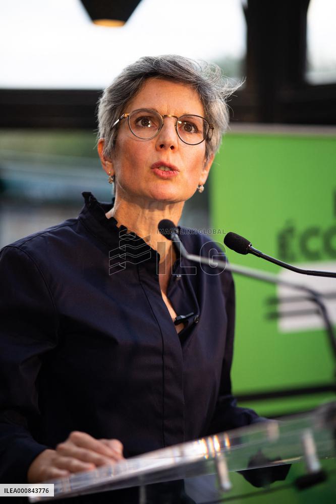 Results of the first round of the Green primary - Paris