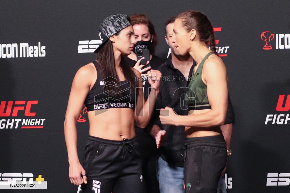 UFC Vegas 37: Smith v Spann Weigh-in - Las Vegas