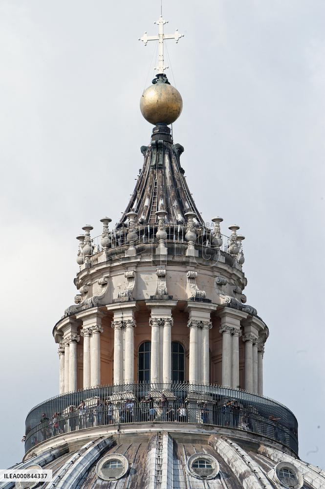 Pope Francis During Weekly Angelus Prayer - Vatican