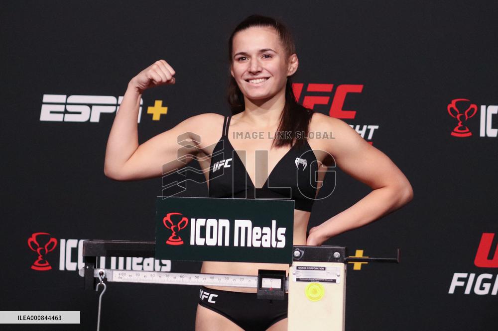 UFC Vegas 37: Smith v Spann Weigh-in - Las Vegas