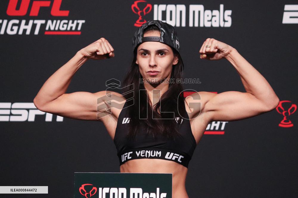 UFC Vegas 37: Smith v Spann Weigh-in - Las Vegas