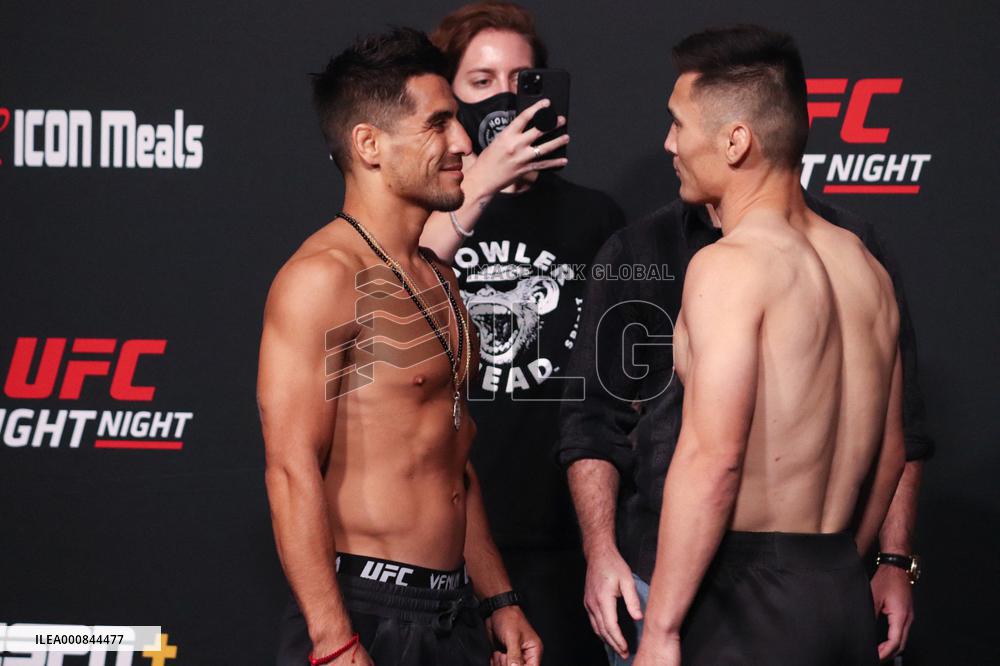 UFC Vegas 37: Smith v Spann Weigh-in - Las Vegas