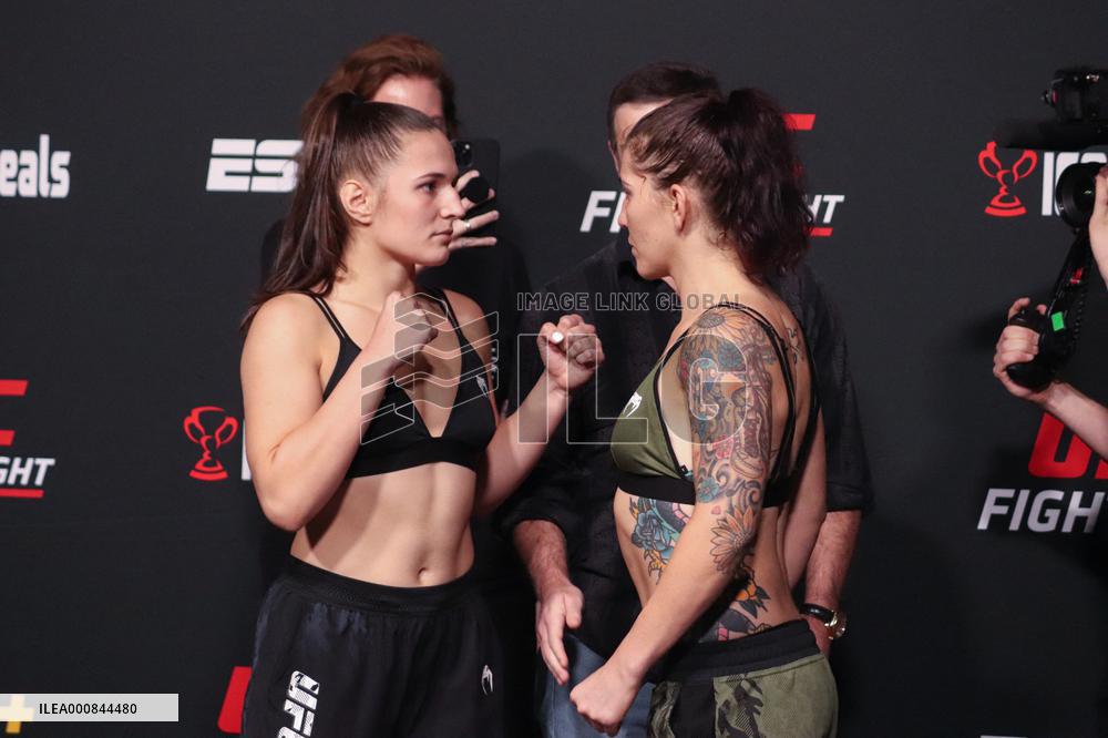 UFC Vegas 37: Smith v Spann Weigh-in - Las Vegas