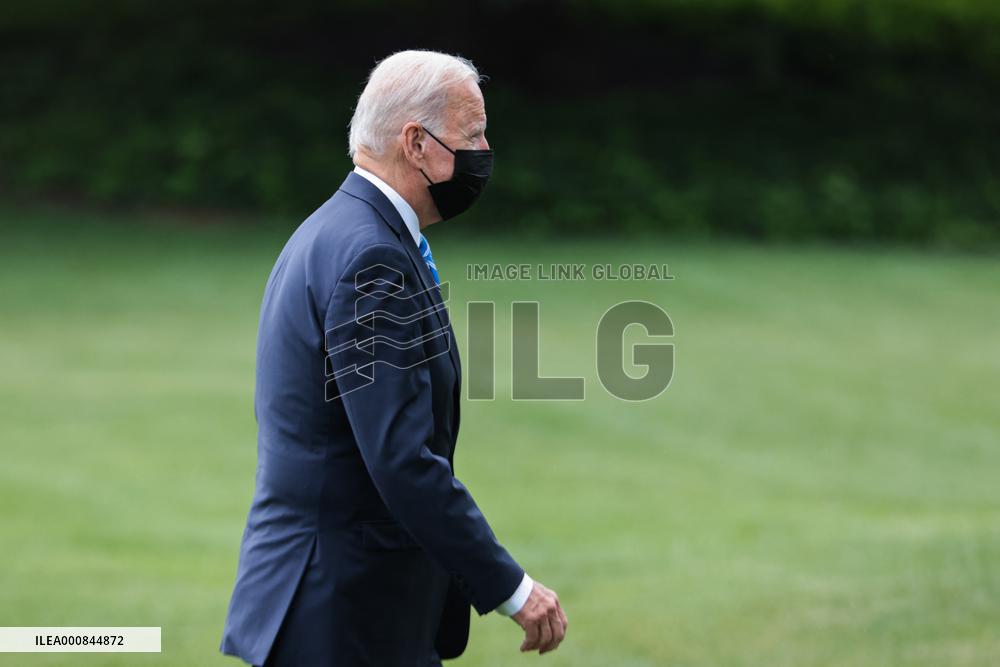 DC: President Biden returns from New York