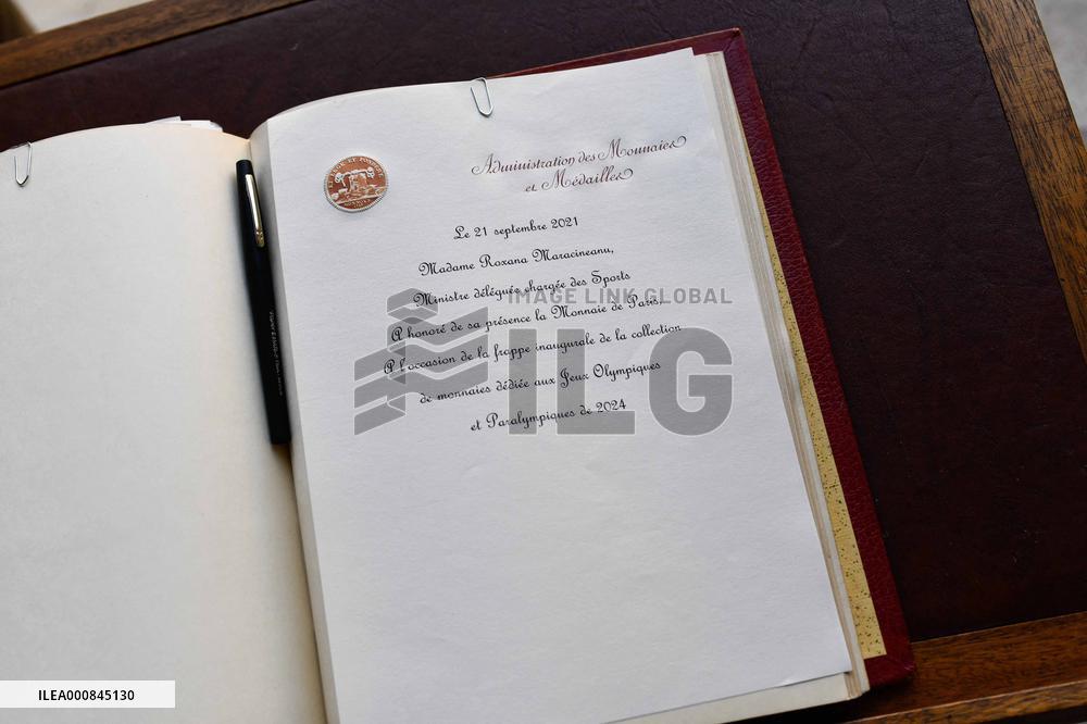 New Coin Paris 2024 Olympic Games Monnaie De Paris