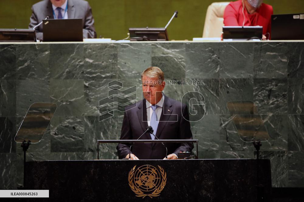 76th Session Of The United Nations General Assembly - NYC