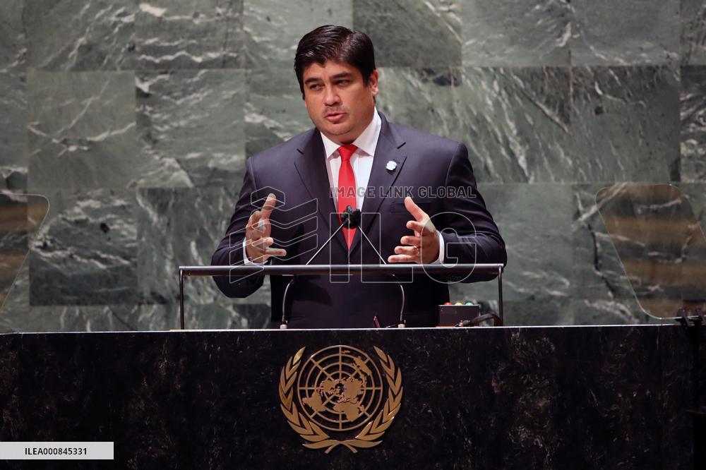 76th Session Of The United Nations General Assembly - NYC