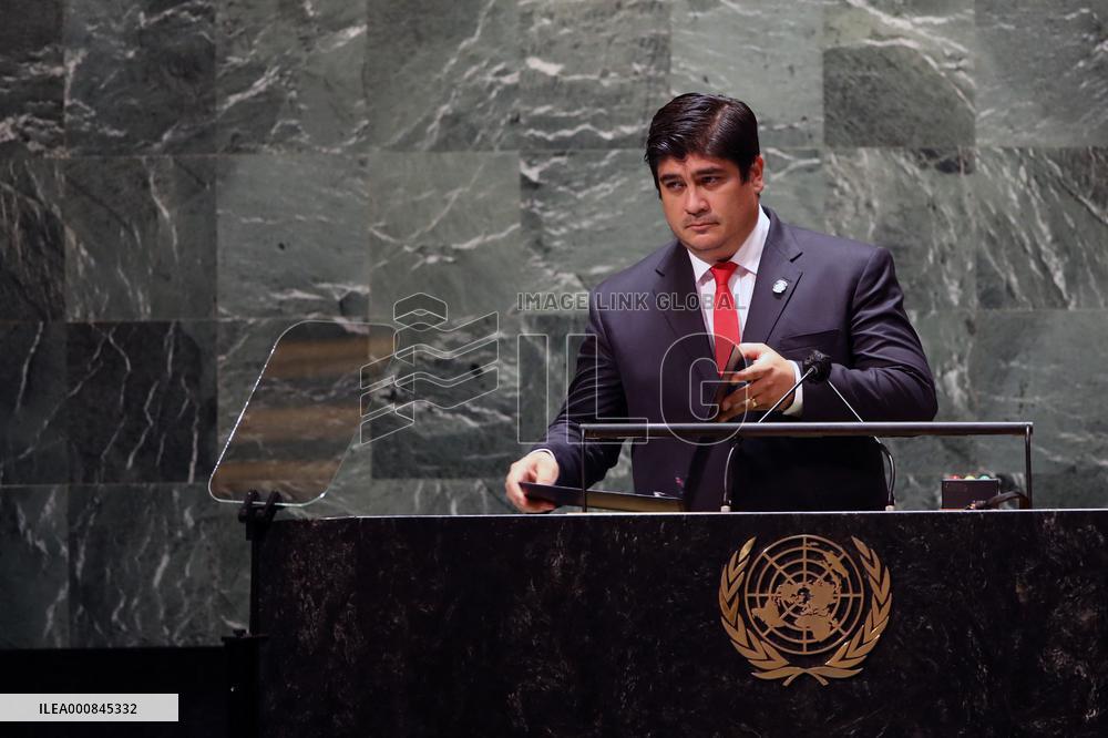 76th Session Of The United Nations General Assembly - NYC