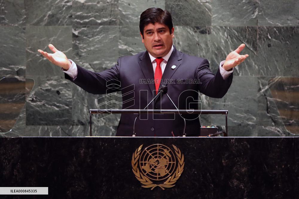 76th Session Of The United Nations General Assembly - NYC