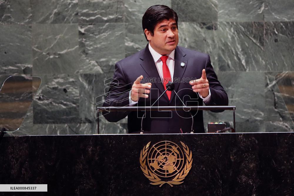 76th Session Of The United Nations General Assembly - NYC