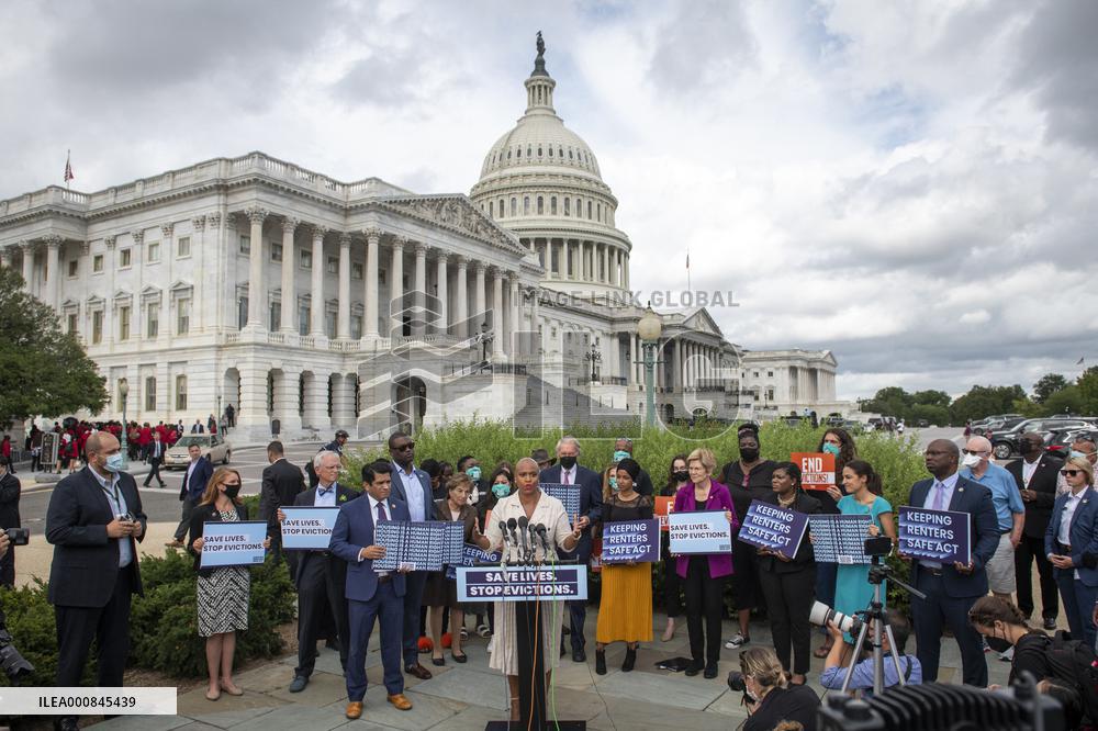 Press Conference About The Keeping Renters Safe Act Of 2021 - Washington