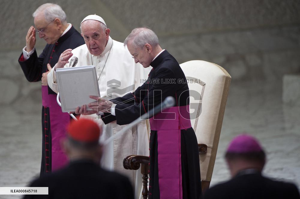 Pope Francis Weekly General Audience - Vatican