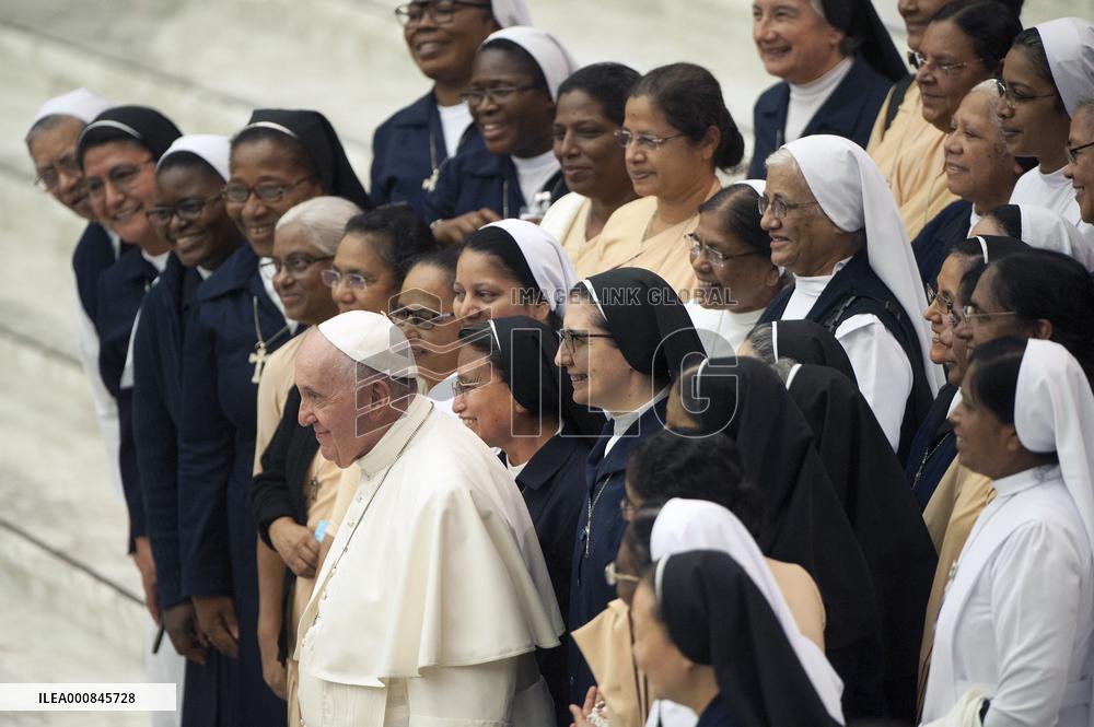 Pope Francis Weekly General Audience - Vatican
