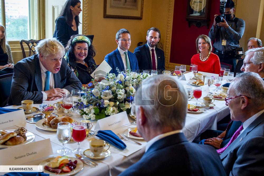 Bipartisan group of Senators meet with Boris Johnson - DC