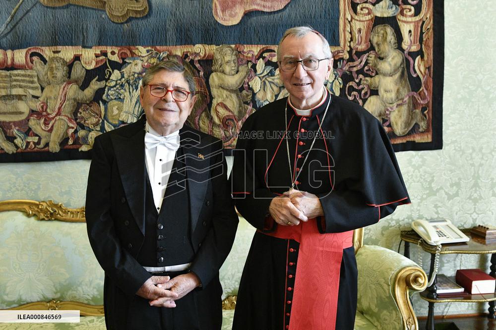 Pope Francis Meets Ambassador Of The Dominican Republic - Vatican
