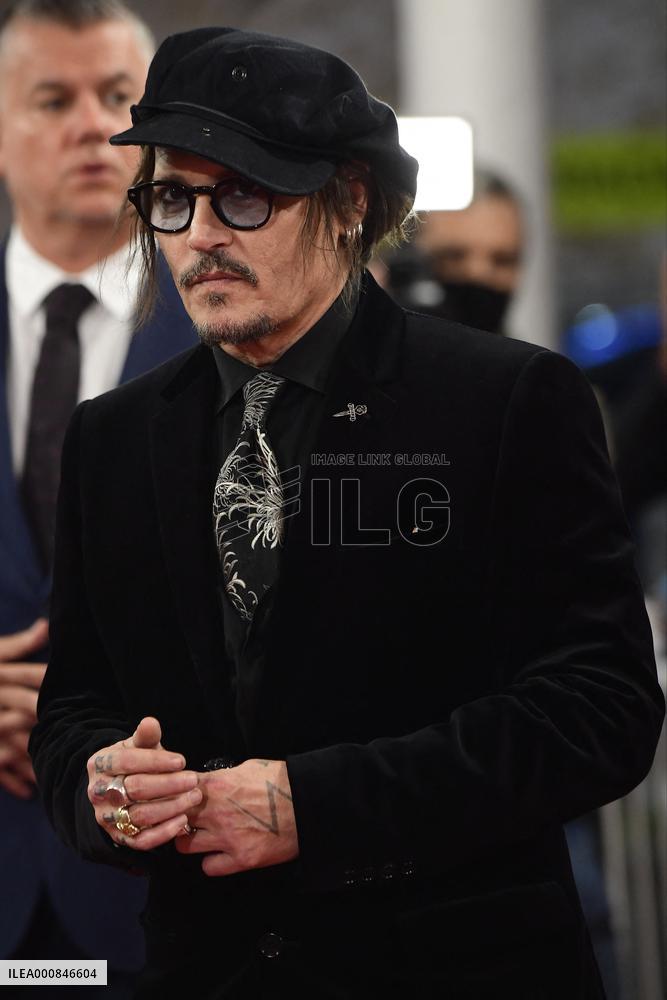 69th San Sebastian Film Festival - Johnny Depp Awarded
