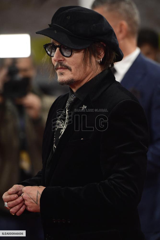 69th San Sebastian Film Festival - Johnny Depp Awarded