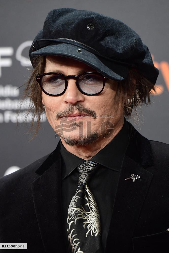69th San Sebastian Film Festival - Johnny Depp Awarded