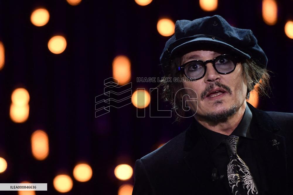 69th San Sebastian Film Festival - Johnny Depp Awarded
