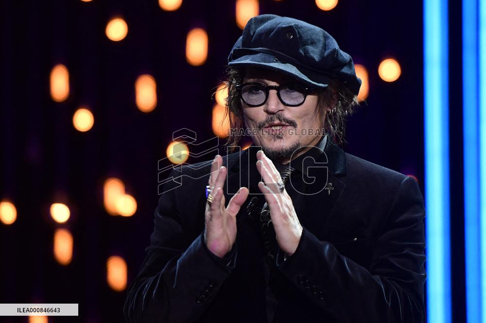 69th San Sebastian Film Festival - Johnny Depp Awarded