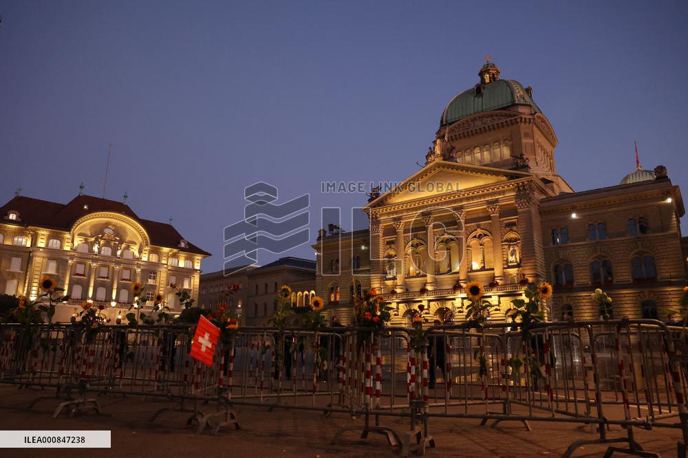 Demonstration Against Anti-Covid Measures - Switzerland