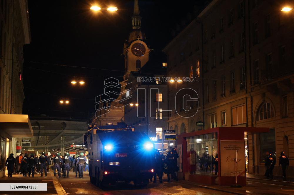Demonstration Against Anti-Covid Measures - Switzerland