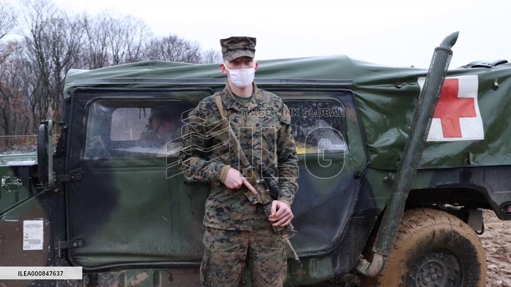 Japan-U.S. joint military exercise