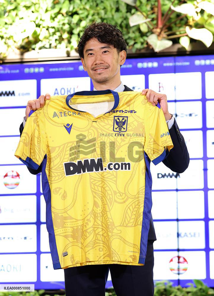 Football: Kagawa joins Belgian club Sint-Truiden