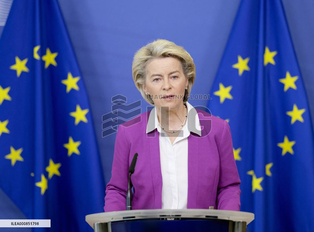 Ursula von der Leyen Press Conference - Brussels