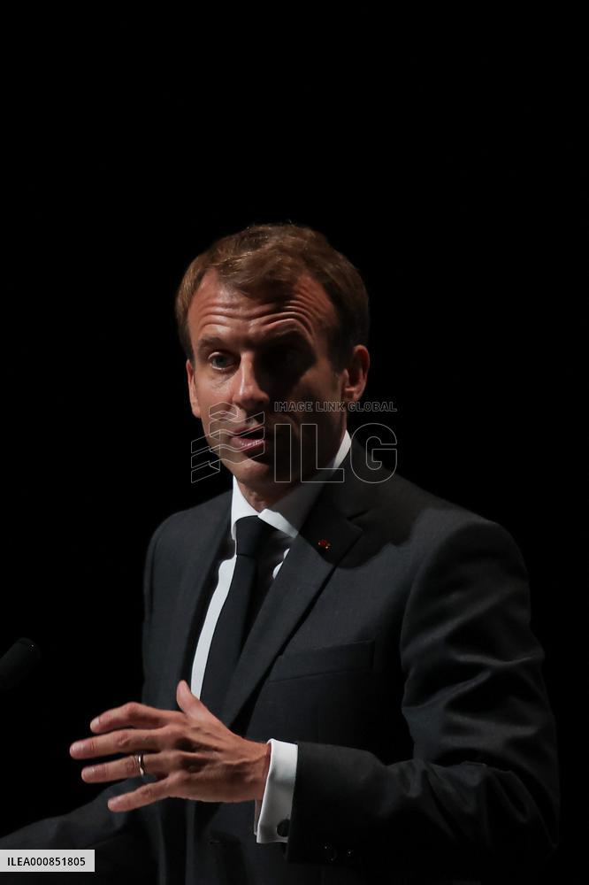 President Macron at the Estates General on Justice - Chasseneuil-du-Poitou