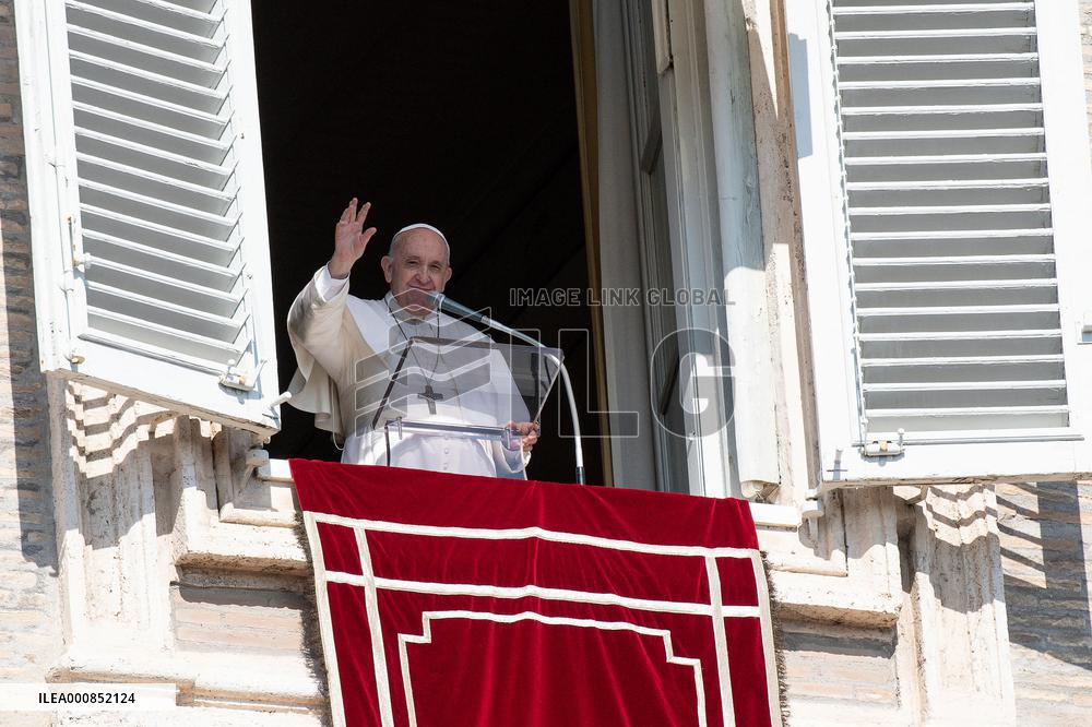 Pope Francis leads The Angelus Prayer - Vatican