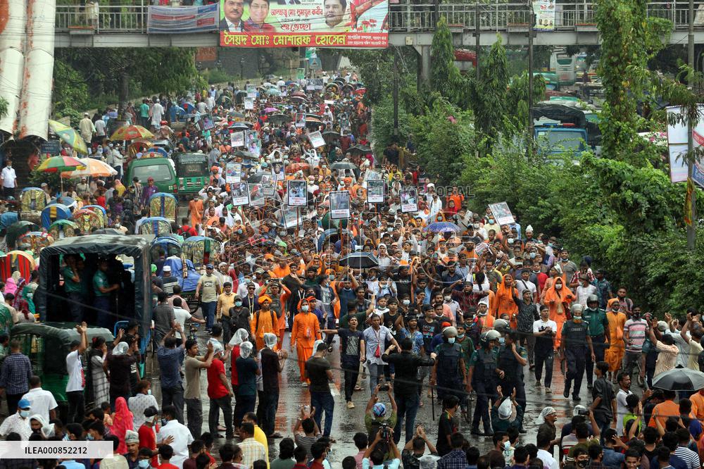 Hindu Community Protest Attacks On Temples - Dhaka