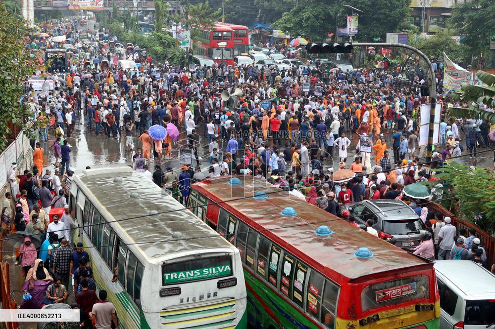 Hindu Community Protest Attacks On Temples - Dhaka