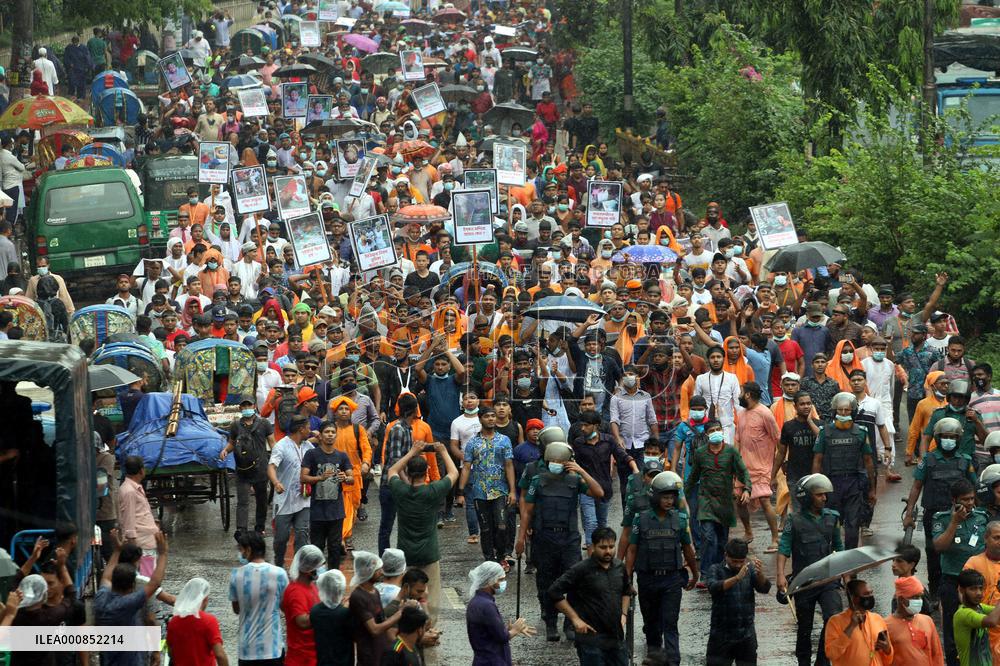 Hindu Community Protest Attacks On Temples - Dhaka