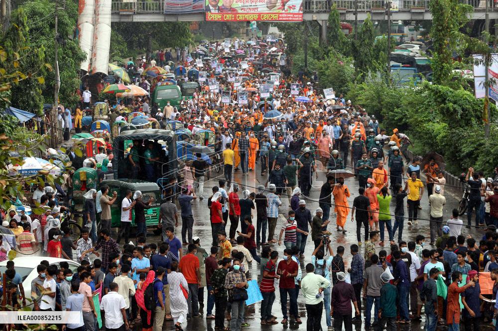 Hindu Community Protest Attacks On Temples - Dhaka
