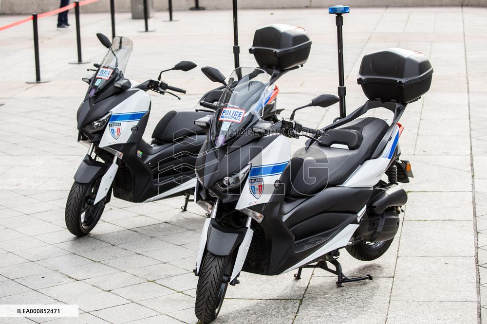 Ceremony Of The First Promotion Of The Municipal Police Of Paris