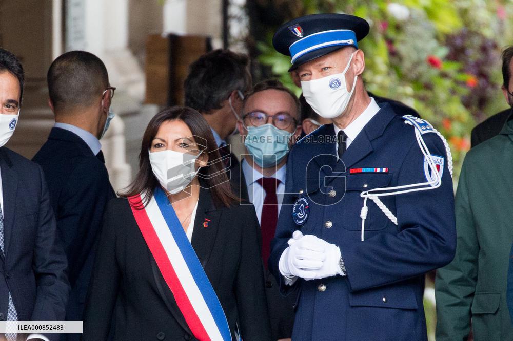 Ceremony Of The First Promotion Of The Municipal Police Of Paris