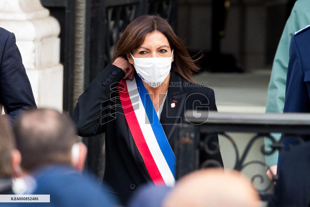 Ceremony Of The First Promotion Of The Municipal Police Of Paris
