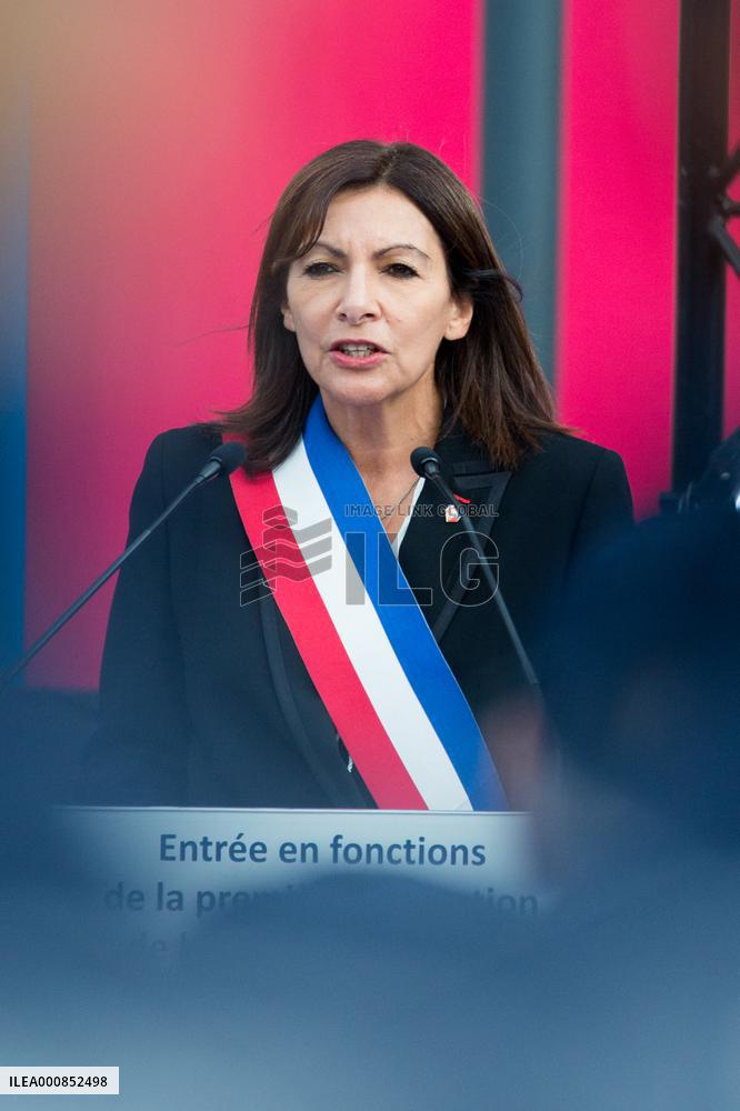 Ceremony Of The First Promotion Of The Municipal Police Of Paris