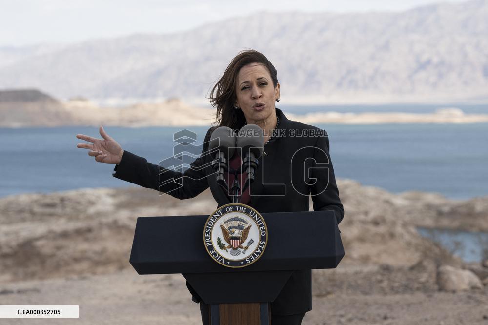 Kamala Harris Urges Climate Action Amid Drought - Nevada