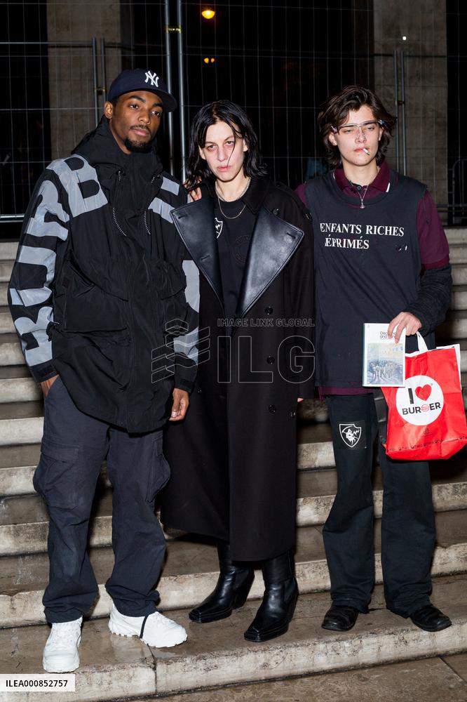 Burberry X Anne Imhof Exhibition Natures Mortes Closing Party At Palais De Tokyo