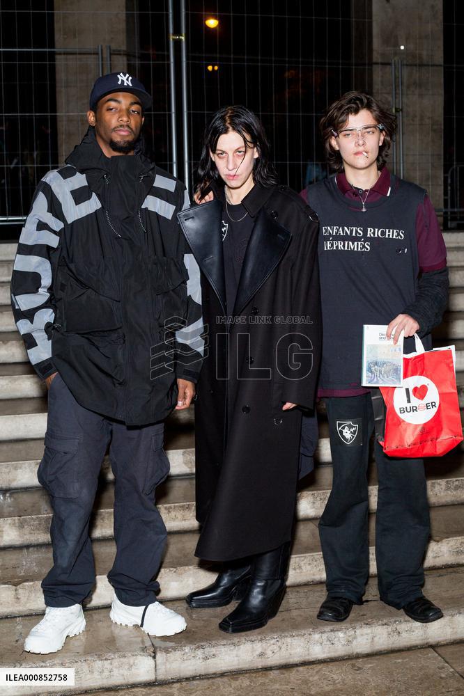 Burberry X Anne Imhof Exhibition Natures Mortes Closing Party At Palais De Tokyo