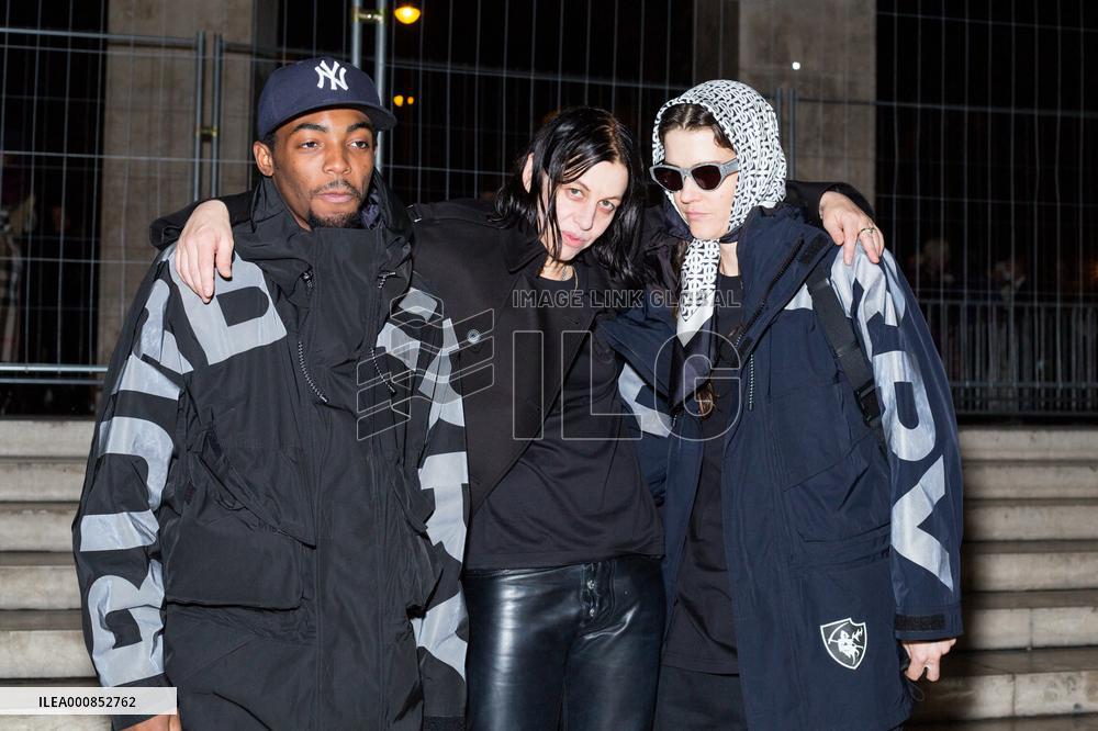 Burberry X Anne Imhof Exhibition Natures Mortes Closing Party At Palais De Tokyo